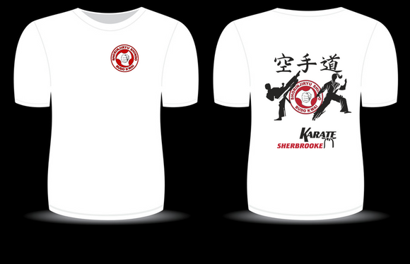 T-shirt - Model for adults (2 karatekas) - Shorinjiryu Shindo Budo Kwai